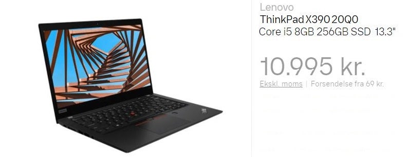 Lenovo ThinkPad X390 Intel® Quad