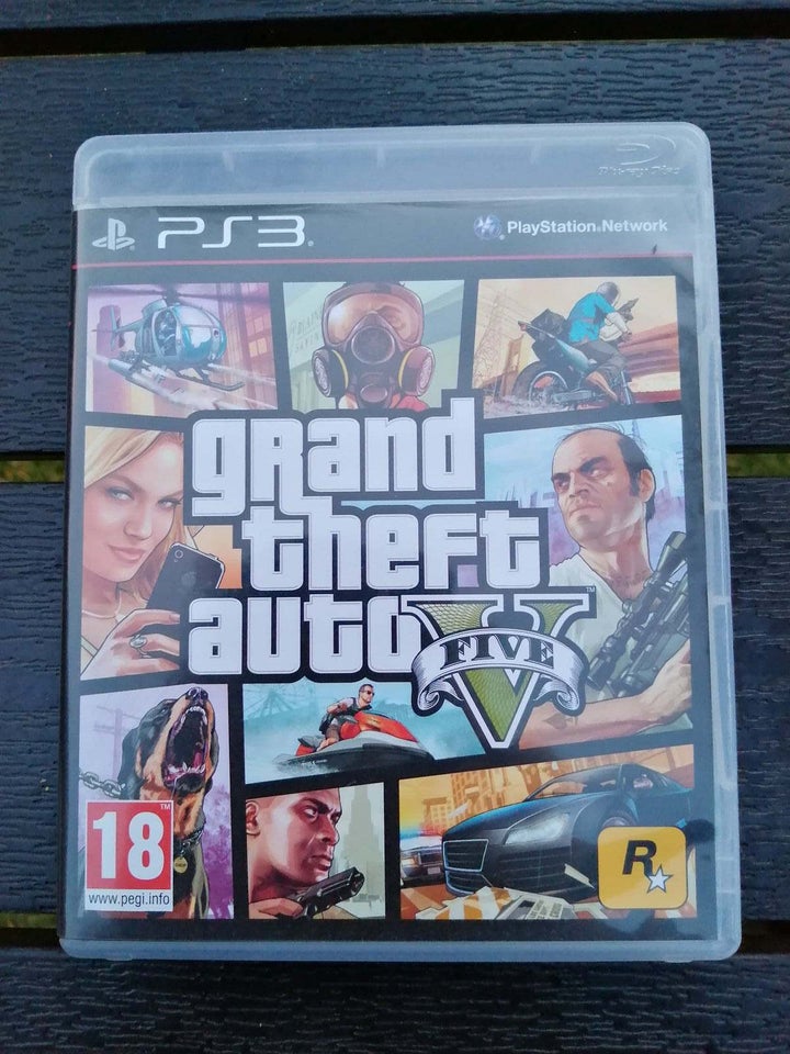 Grand Theft Auto V, PS3, action