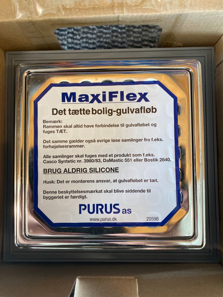 Afløbsskål MaxiFlex