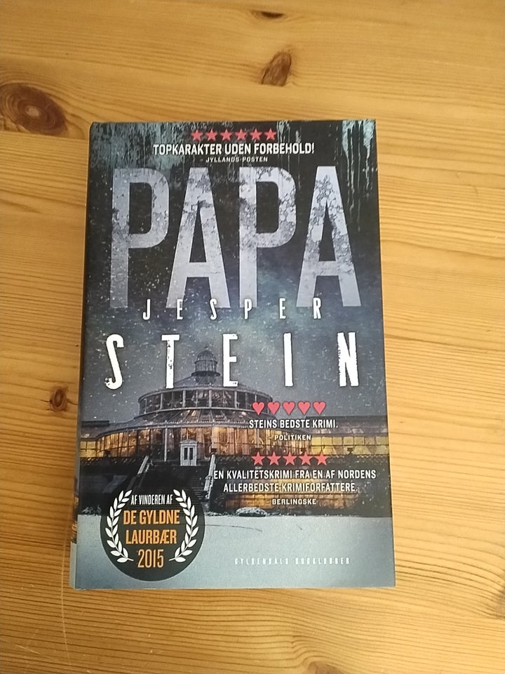 Papa, Jesper stein, genre: krimi og