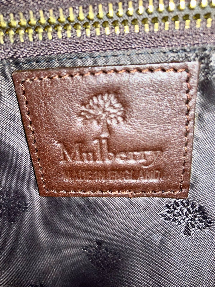 Skuldertaske, Mulberry, læder