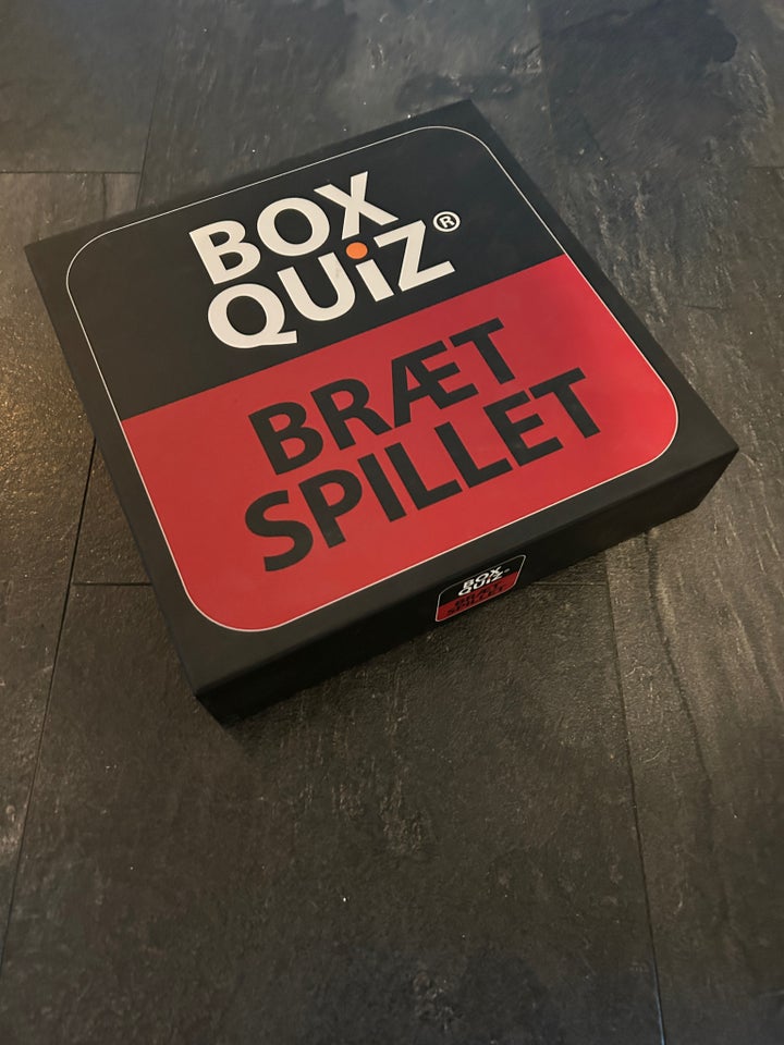 BOX QUIZ, Brætspil, quizspil