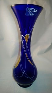 Glas Vase Lucka