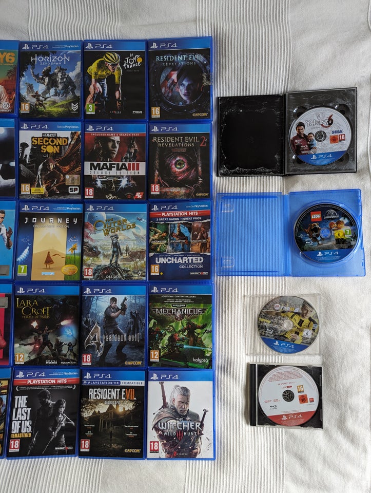 Sony PlayStation 4 Spil fra 20kr