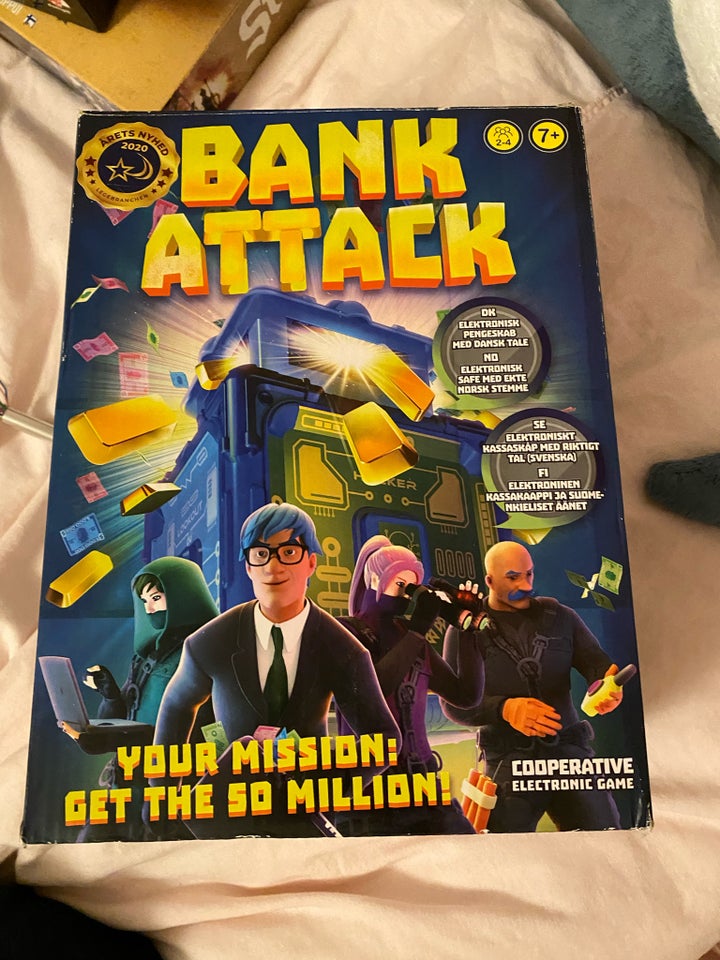 Bank attack, Bank attack, brætspil