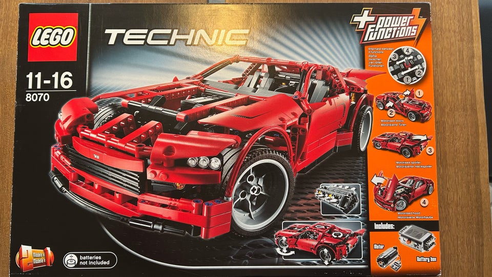 Lego Technic, 8070 Supercar