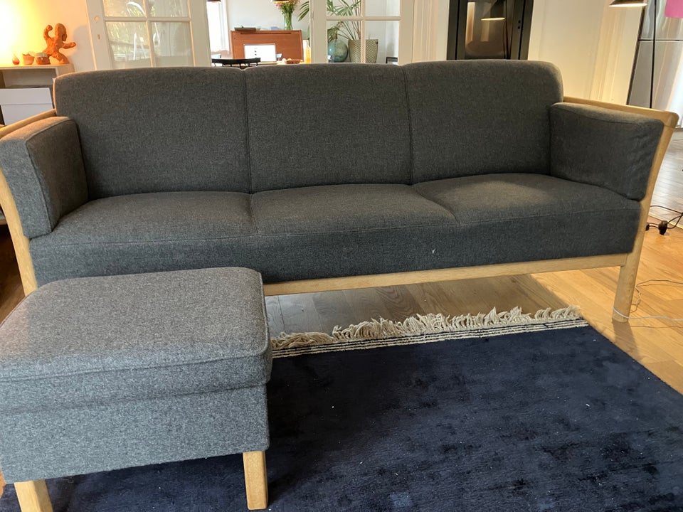 Sofa, uld, 3 pers.