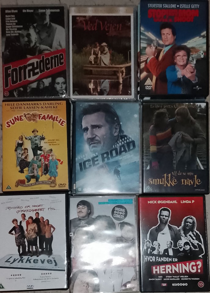 Diverse film, DVD, andet