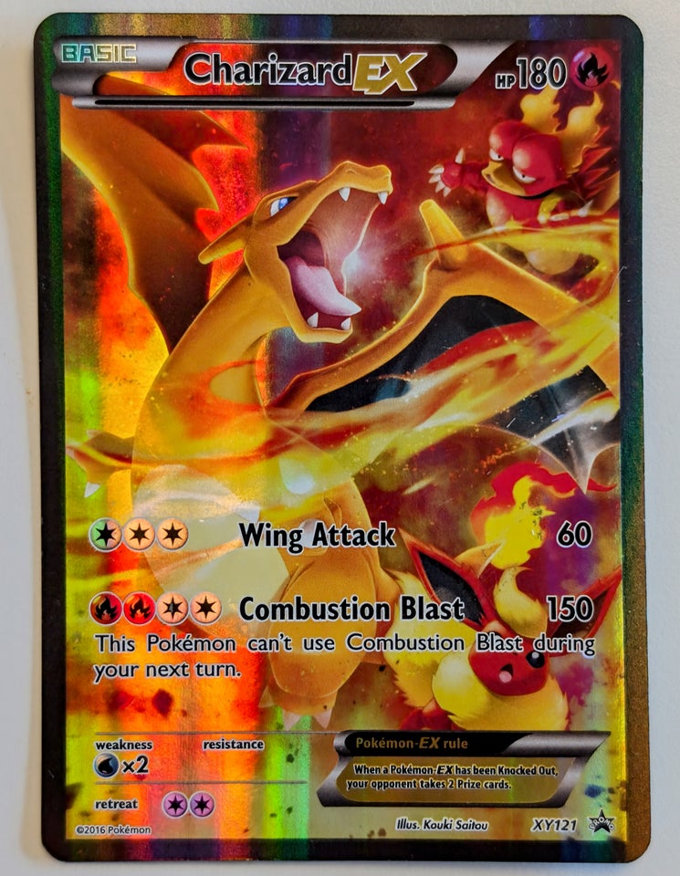 Samlekort, Charizard EX basic 2016