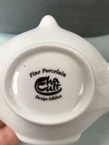 Porcelæn Tefilterholder Fine