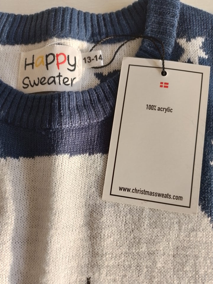 Trøje, Juletrøje, Happy sweater