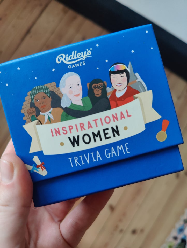 Inspirational women trivia game,