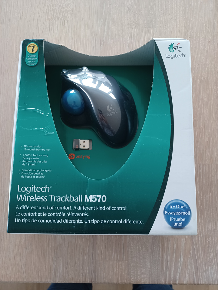 Mus, trådløs, Logitech