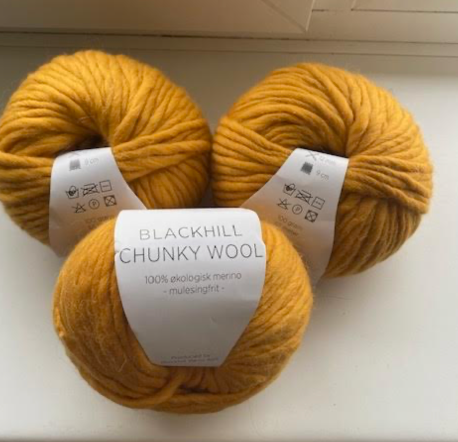 Garn, Blackhill chunky wool