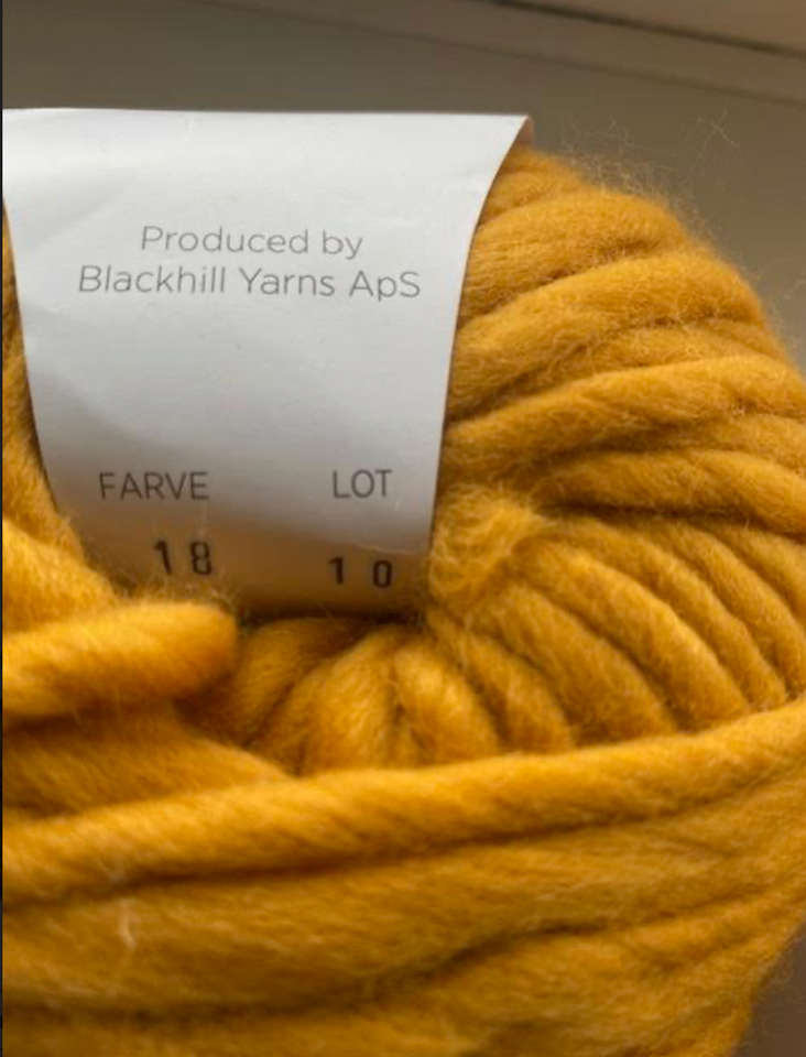 Garn, Blackhill chunky wool