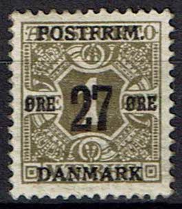 Danmark, postfrisk, bogtryk