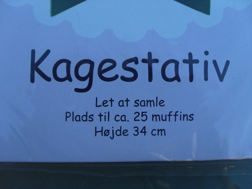 KAGESTATIV OG DÆKSERVIETTER