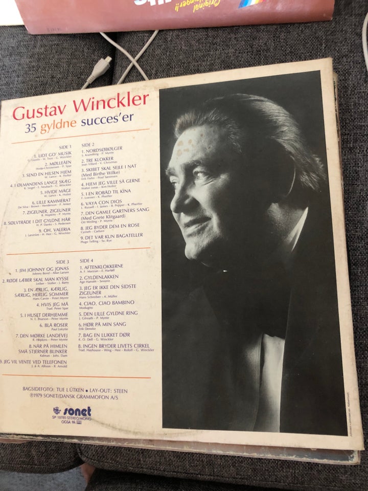 LP, Gustav Winckler, 35 gyldne hits