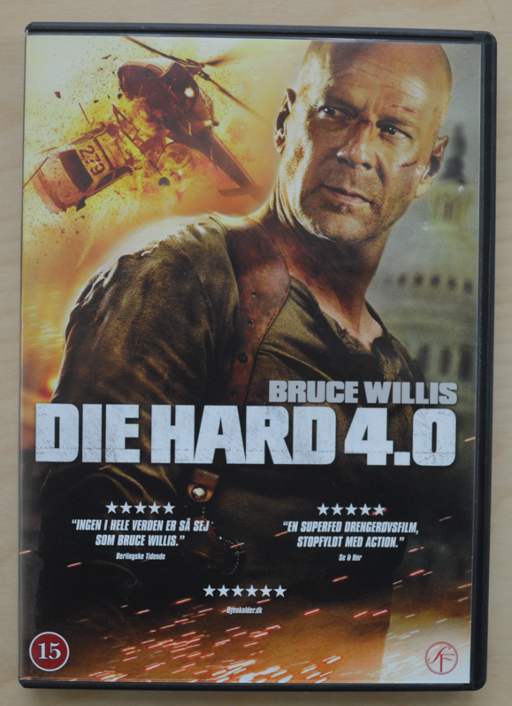 Die hard 4.0, DVD, action