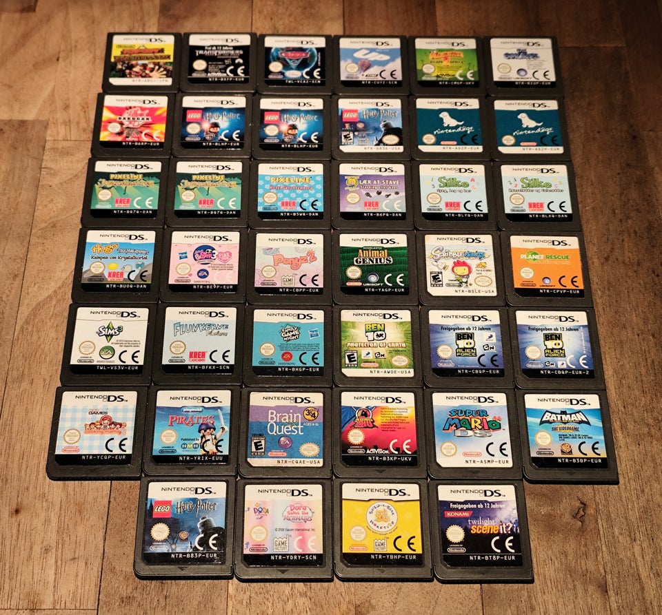 Blandede Nintendo DS Spil -