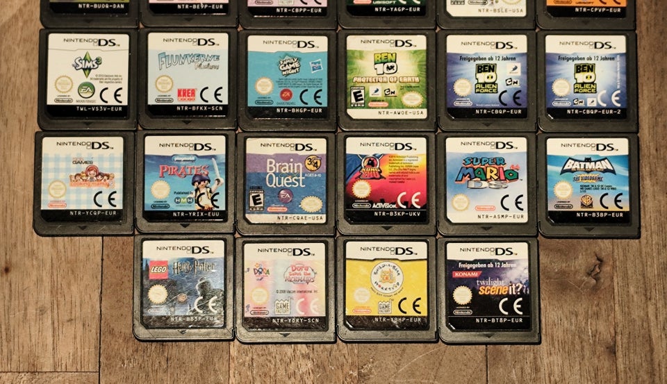 Blandede Nintendo DS Spil -