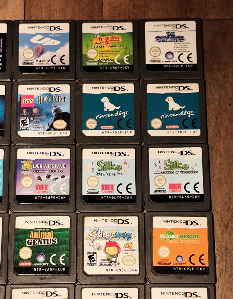 Blandede Nintendo DS Spil -