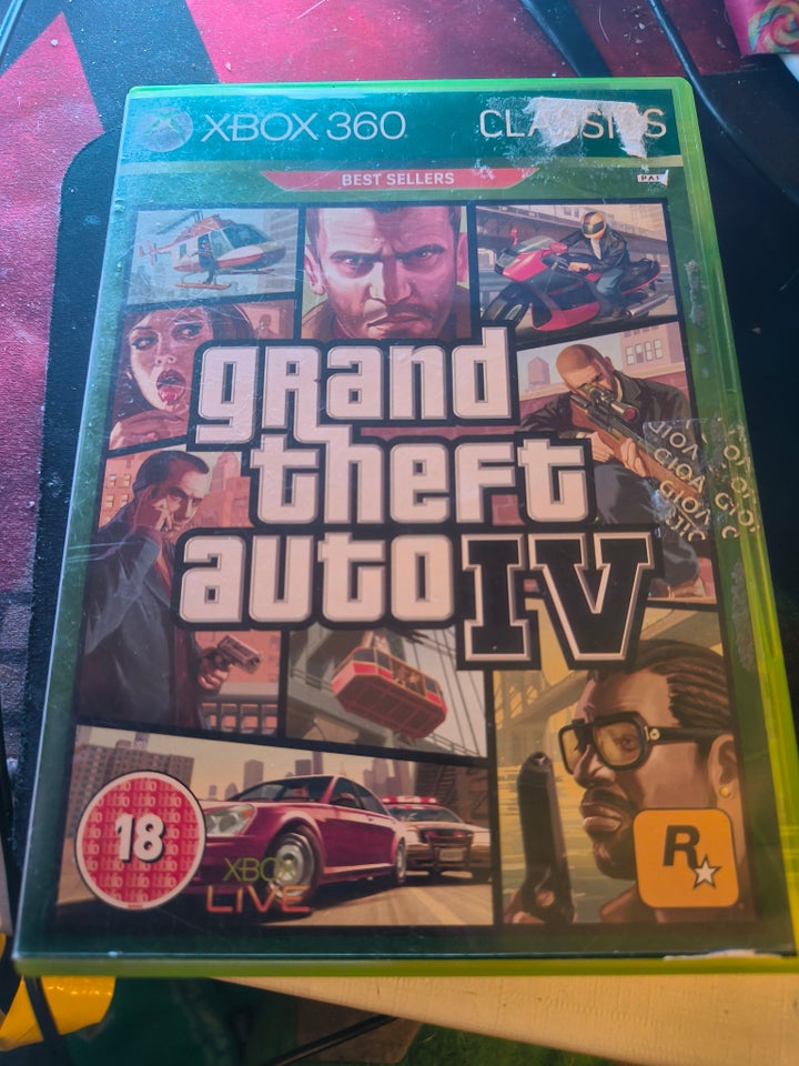 Grand theft auto 4 Xbox 360 action