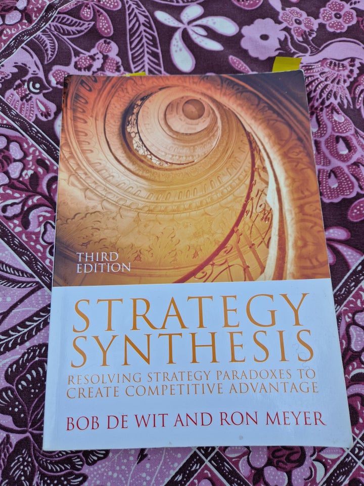 STRATEGY SYNTHESIS BOB DE WIT AND