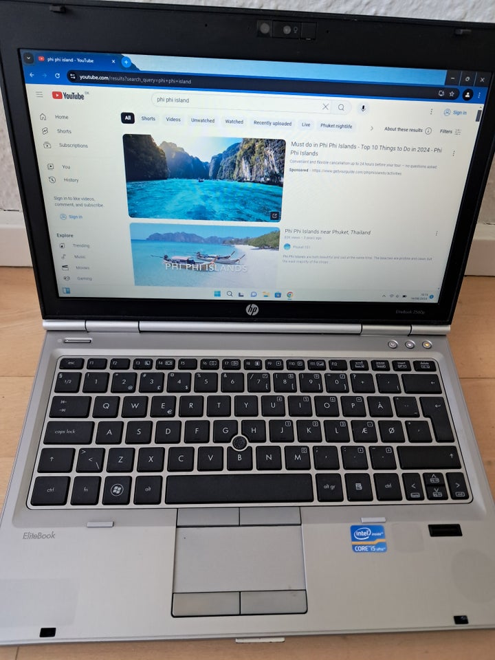 HP EliteBook 2560P , Intel i 5-3210M