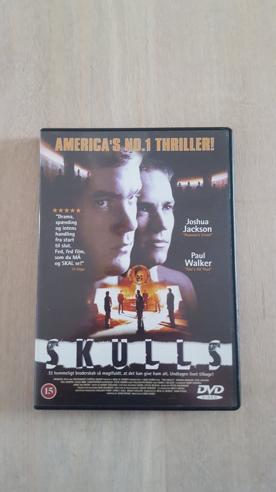 Skulls DVD thriller