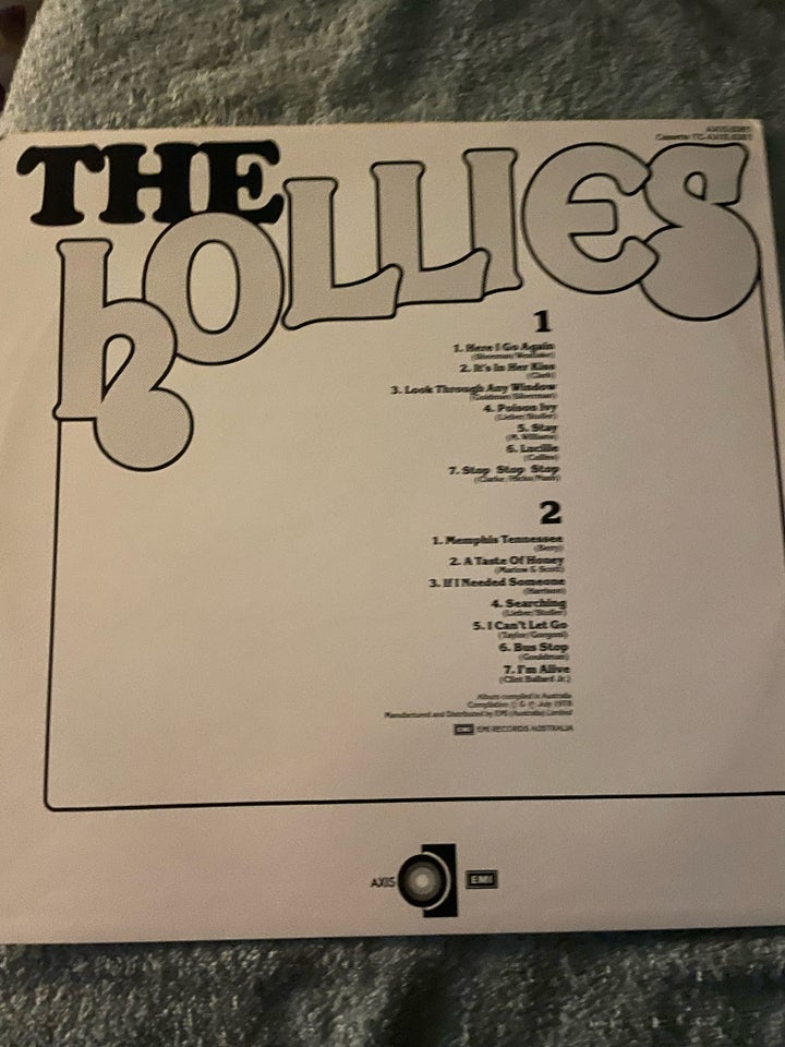 LP, The hollies , Australsk