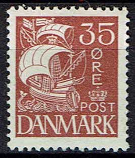 Danmark, ustemplet, bogtryk