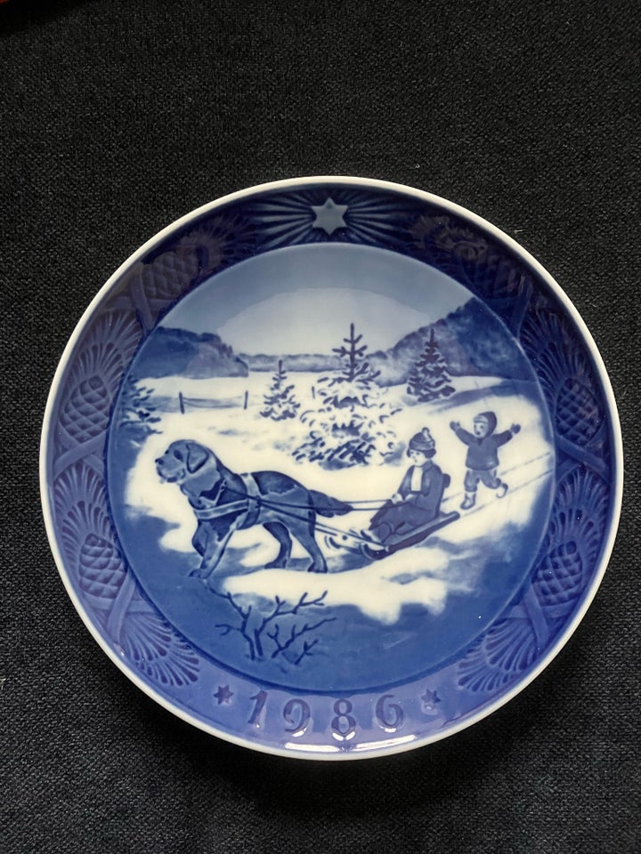 Juleplatte , Royal Copenhagen,