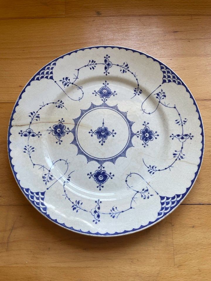 Tallerken Porcelæn