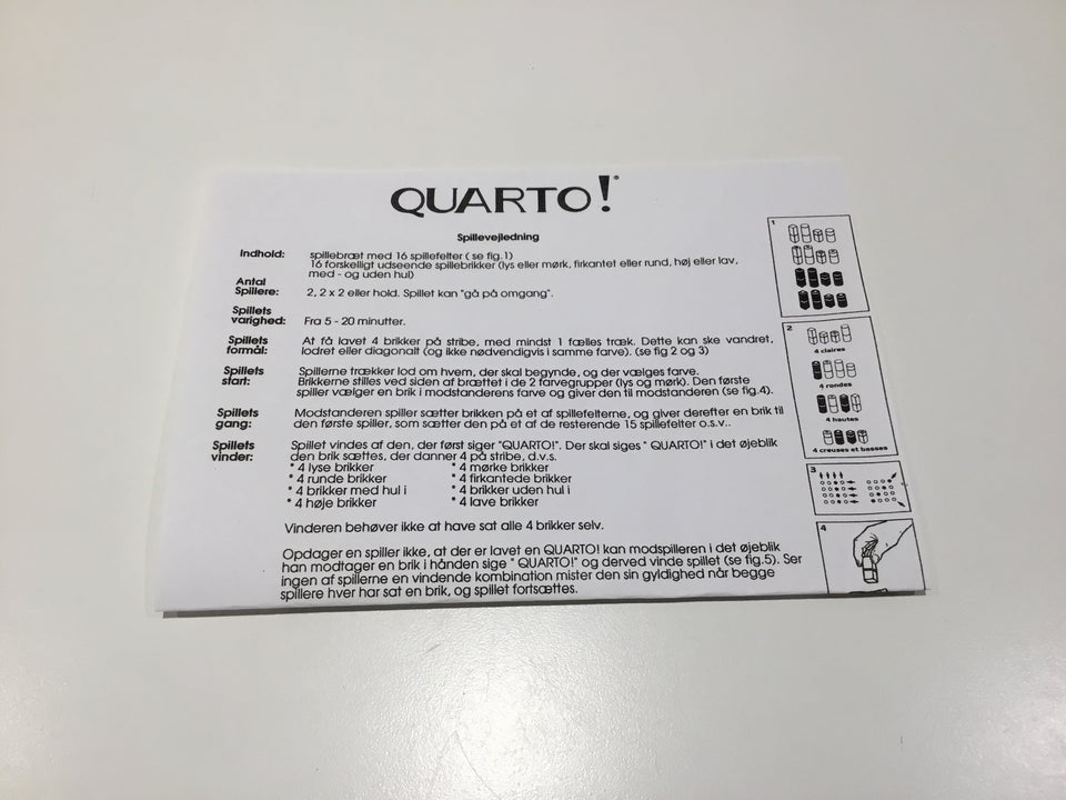 Quarto Classic , brætspil