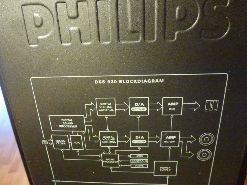 Højttaler Philips DSS 930