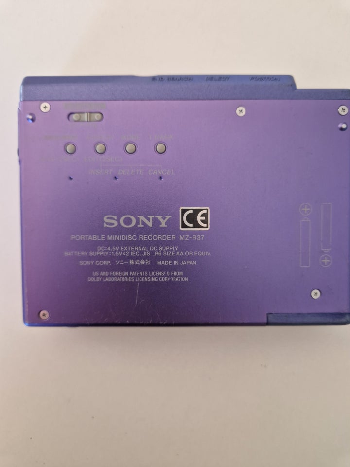 Minidisc afspiller, Sony, Defekt