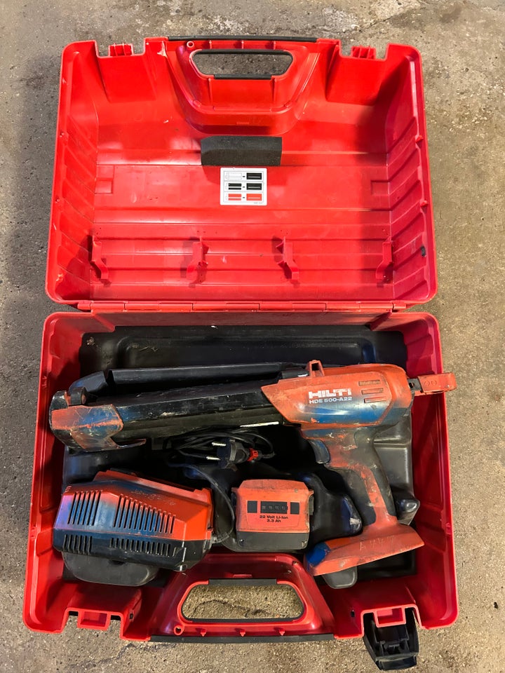 Fugepistol, Hilti HDE 500-A22