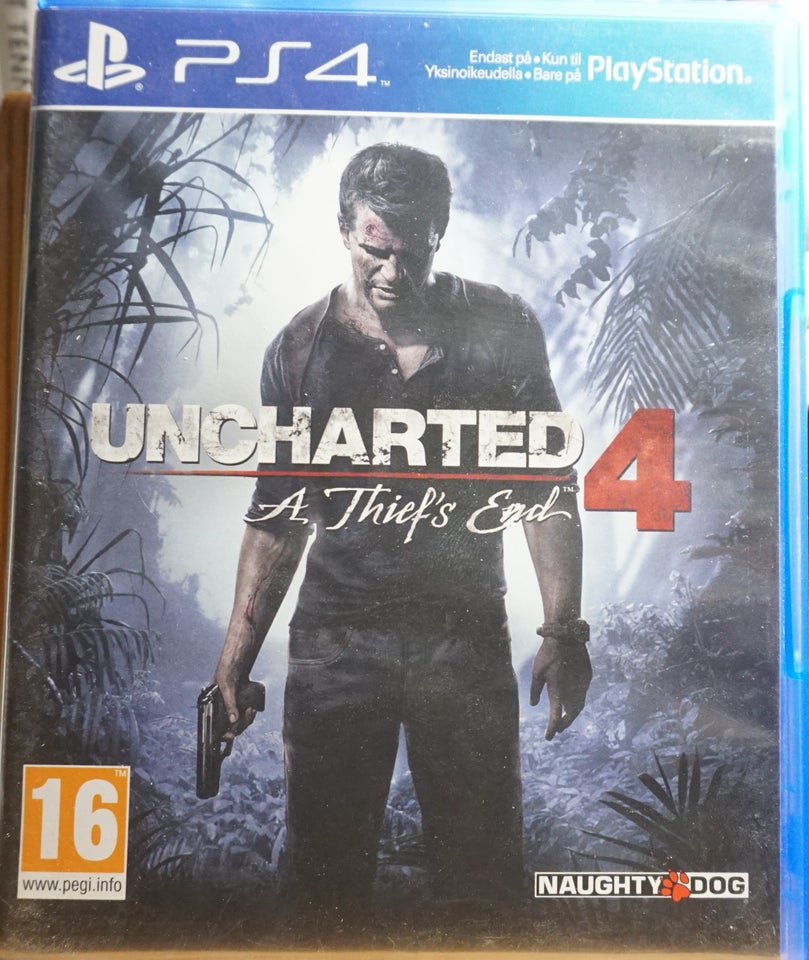 Uncharted 4 A Thief's End, PS4