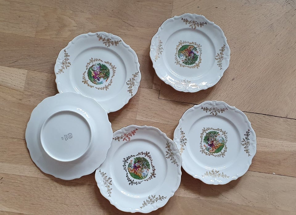 Porcelæn Tallerkener