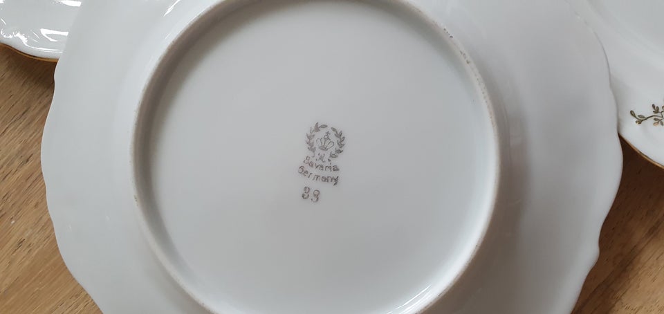 Porcelæn Tallerkener