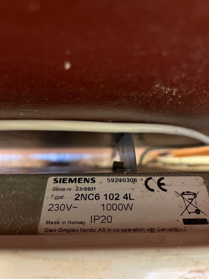 Radiator Siemens el radiator