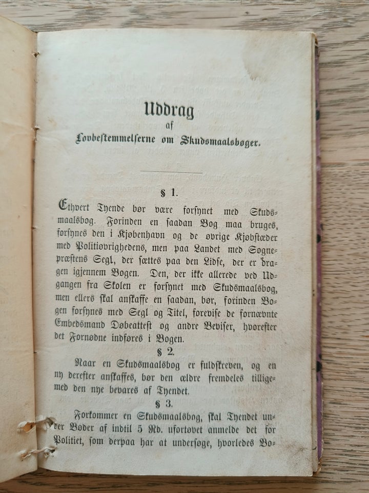 Skudsmålsbog, 1878 år gl.