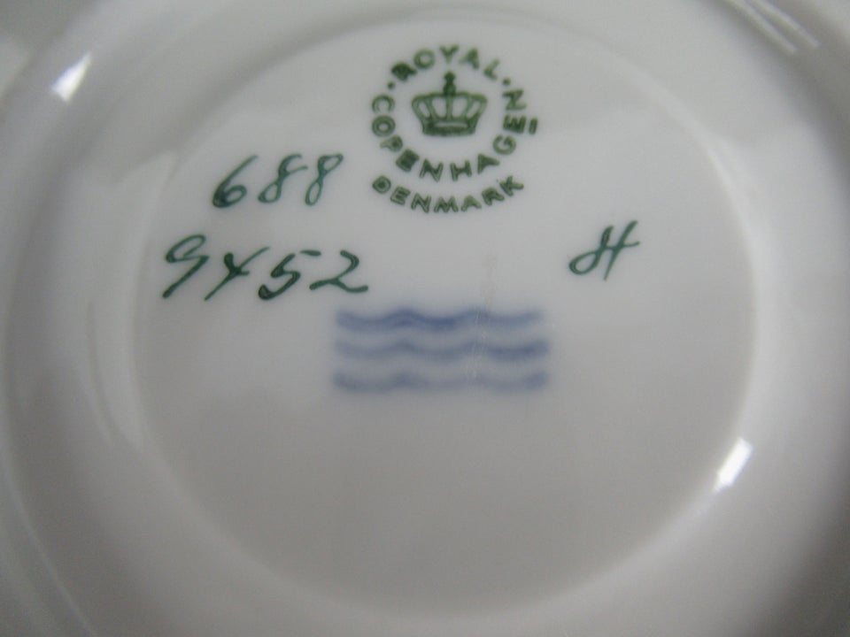 Porcelæn, Brun Rose Kaffekop