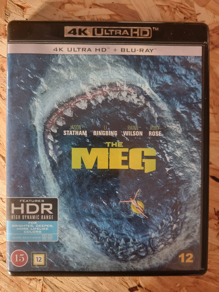 The Meg, Ultra HD Blu-ray, action