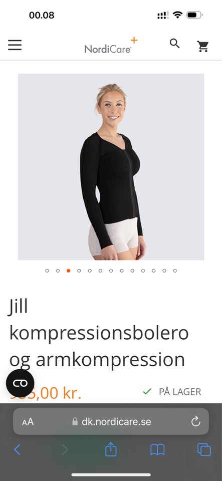 Bolero, Kompressions bluse, Patsy