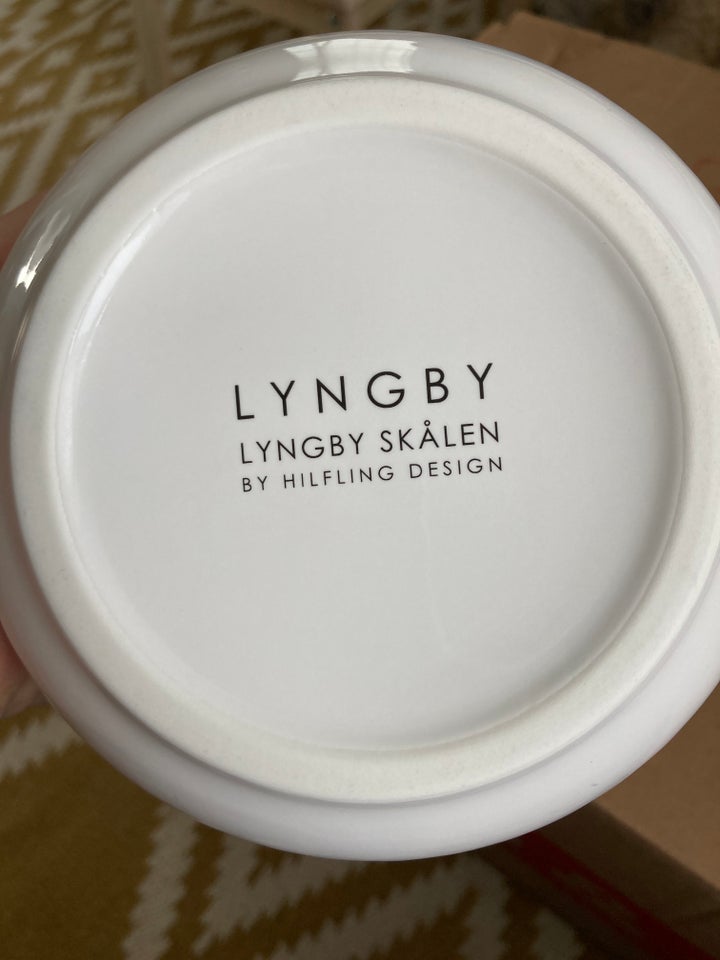 Porcelæn Skål  Lyngby