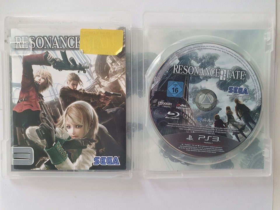 Resonance of fate PS3