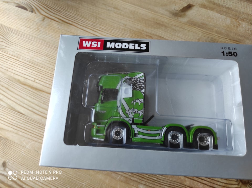 Modelbil, WSI Scania, skala 1:50