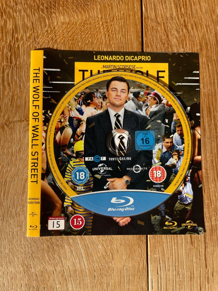 The Wolf of Wall Street, Blu-ray,